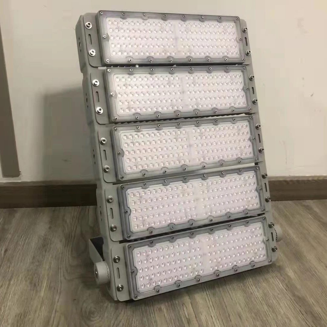 New Arrival Smd 3030 High Mast 500w-2000w Led Stadium Light Playground Theme Park Aluminum Alloy Ip66 Exterior Sports Waterproof