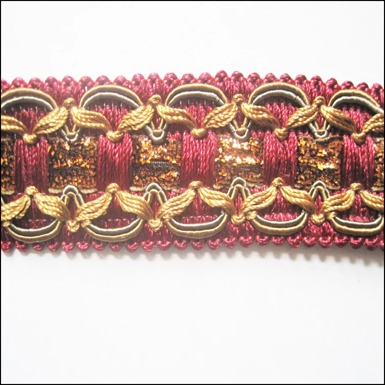 New Design High Quality Decorative Chenille Braid For Table Lamps