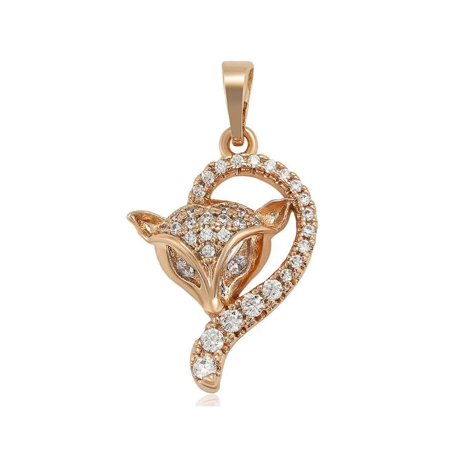35642 xuping jewelry Wholesale popular Christmas promotion fox animal pendant without chain