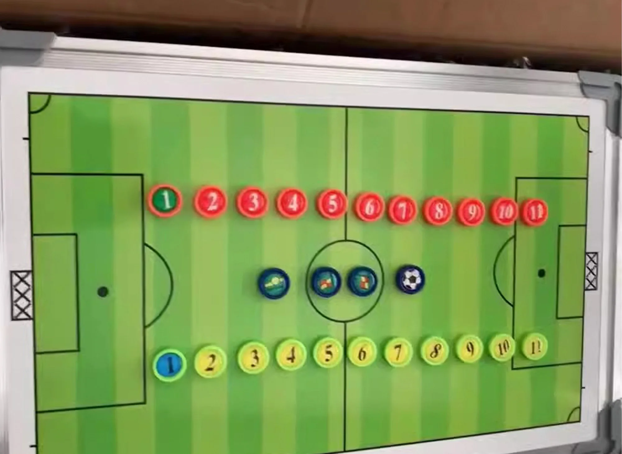 Magnetic Basketball and Football Tactical Board for Sports Coaching