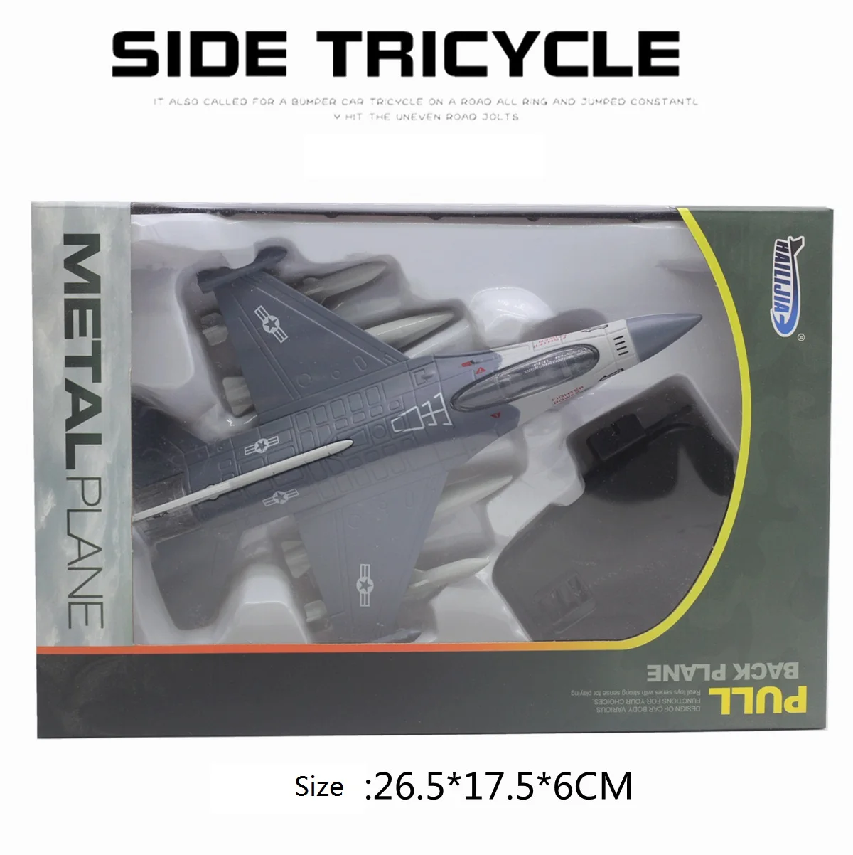 22cm American F-16 New Alloy Fighter Simulation Aircraft Model Diecast Airplanes