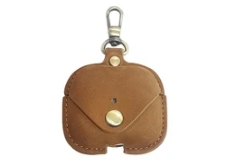 Butted Wholesaler Sell Leather Charger Case For Earpods Beats Studio Buds At A Low Price