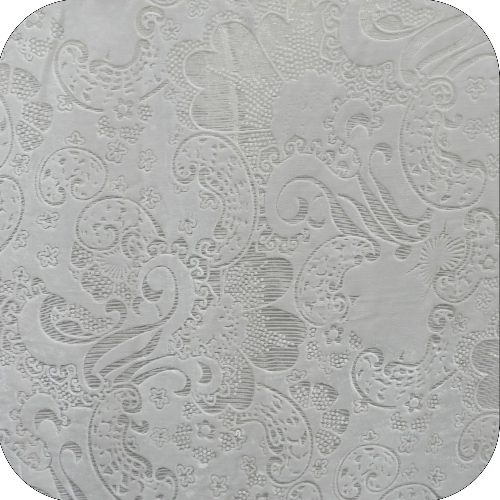 Silk rayon velvet, devore burn out PFD, Paisley Damask Dots Floral Abstract Designs