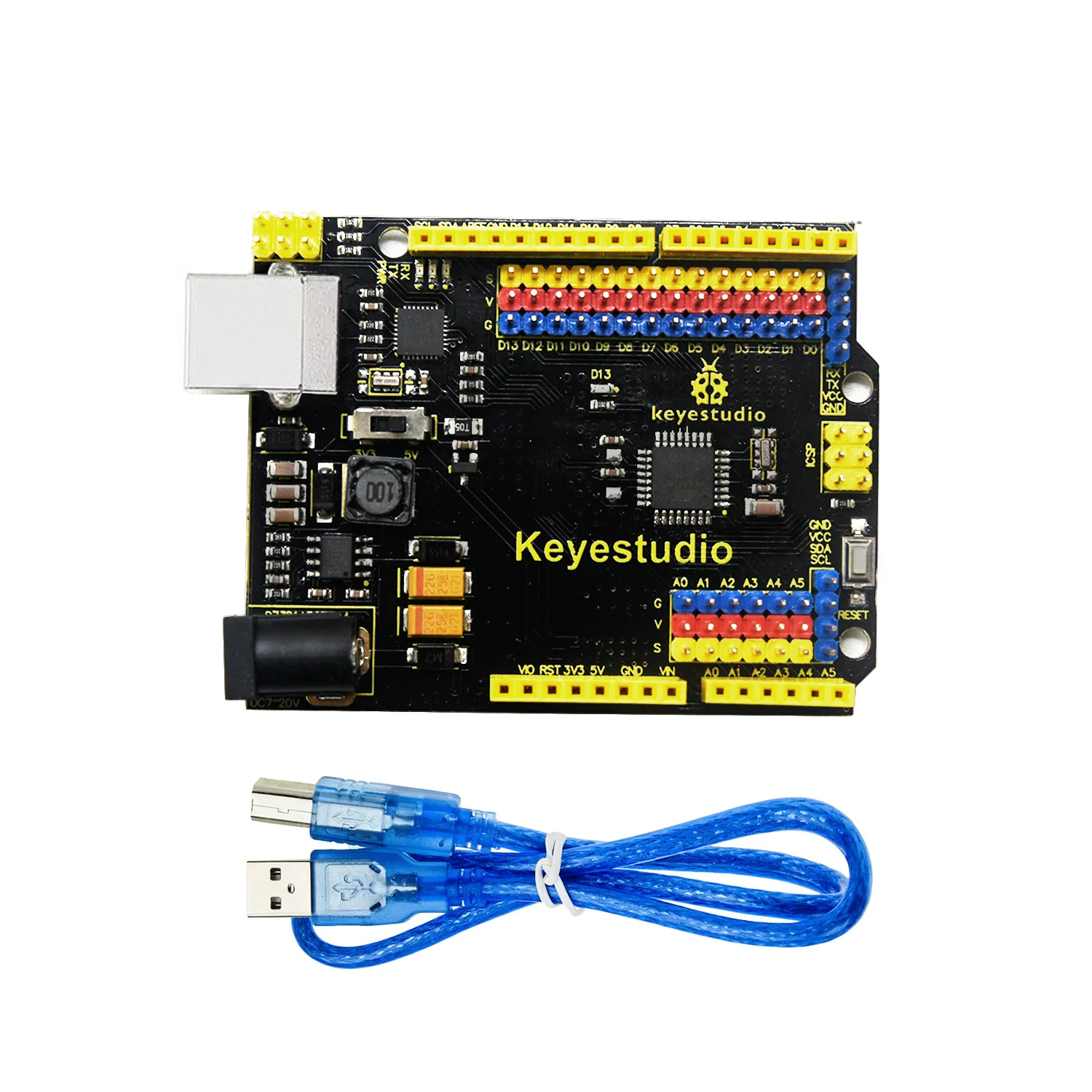Keyestudio R3 Board With Pin Header Interface for arduino board