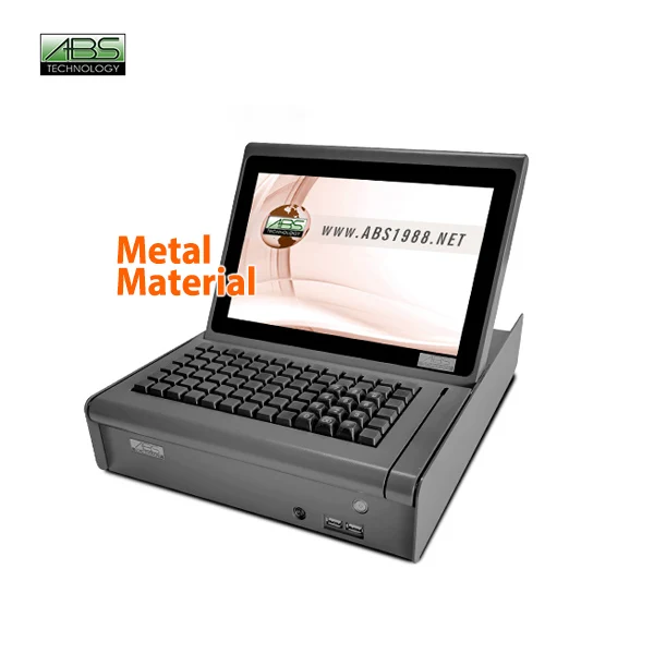 Integrated keyboard and card reader cloud pos  system pos cash register for Various purchase scenarios cpu J1900