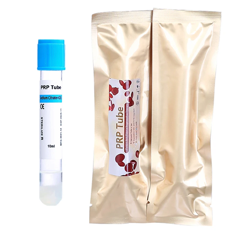 Wholesale price vacuum blood collection tube prp tube acd gel biotin ha 10ml for prp injection gun