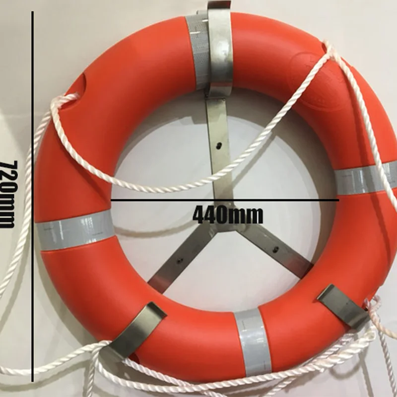 2.5/4.3kg Life Ring Buoy SOLAS Marine Safety Products with Life-buoy Rescue Line