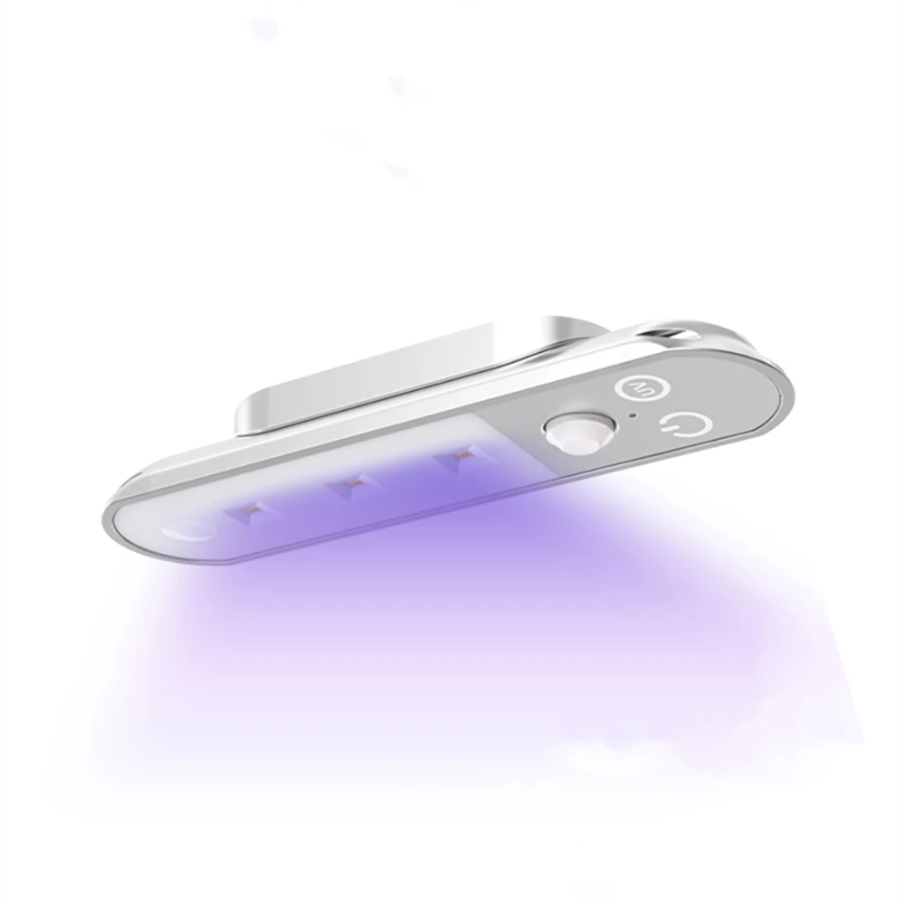 
Automatic body sensing family wardrobe toilet uva lamp 260nm portable germicidal uvc led sterilizer lamp 