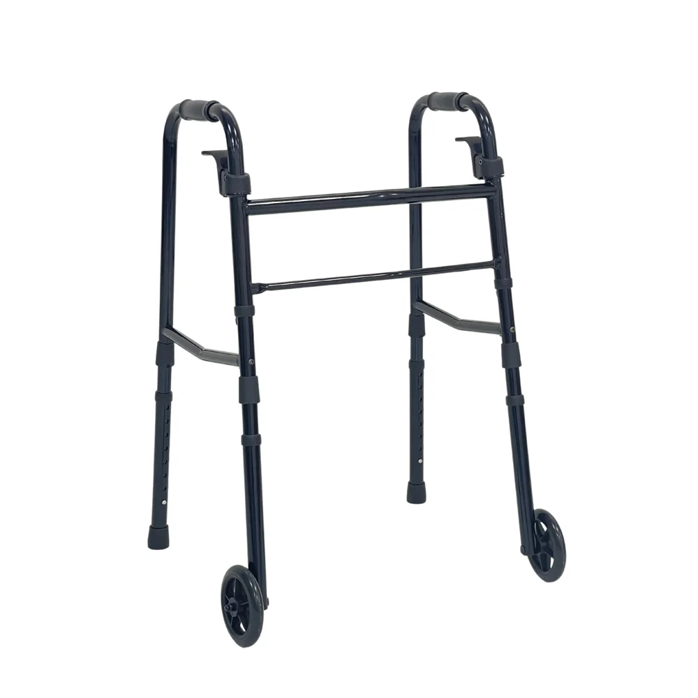 Bliss Medical Manufacturers Price Black Color Walking Aids Walking Frame Walker For Disabled For Elder