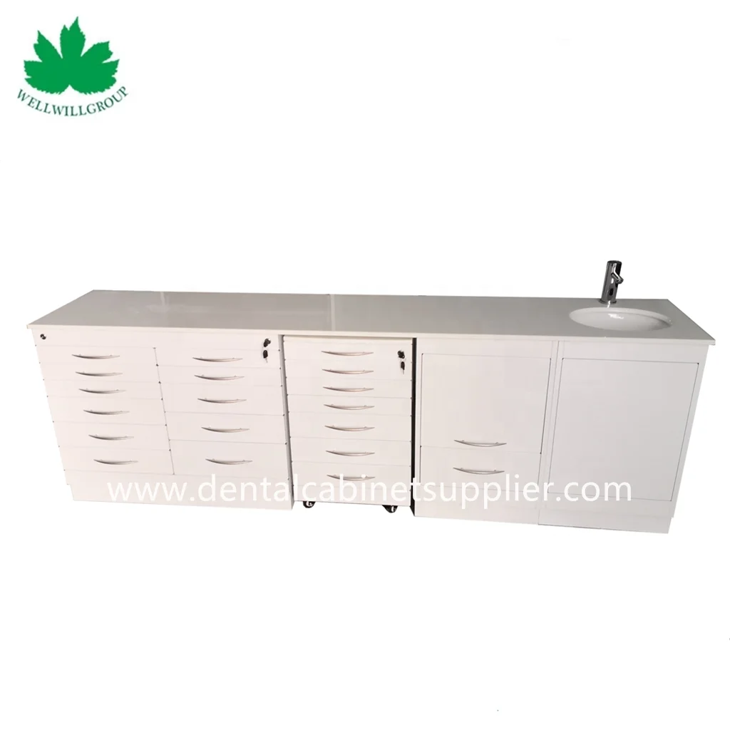Europe Popular Stainless Steel Dental Cabinet Dental Office Cabinets