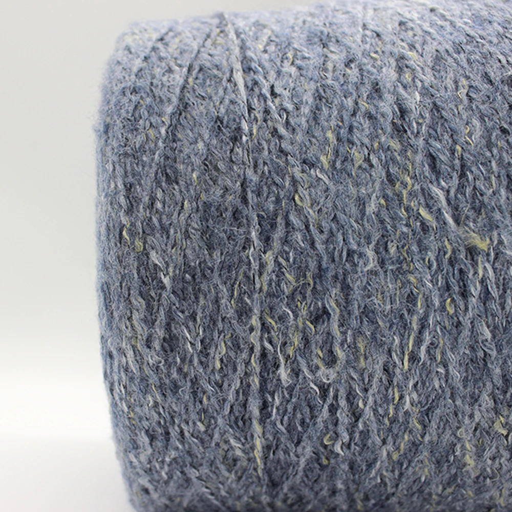 Duan Dyed Woolen Yarn High Tenacity Ring Spun Melange Yarn for Knitting & Sewing Recycled Wool Blended Yarn