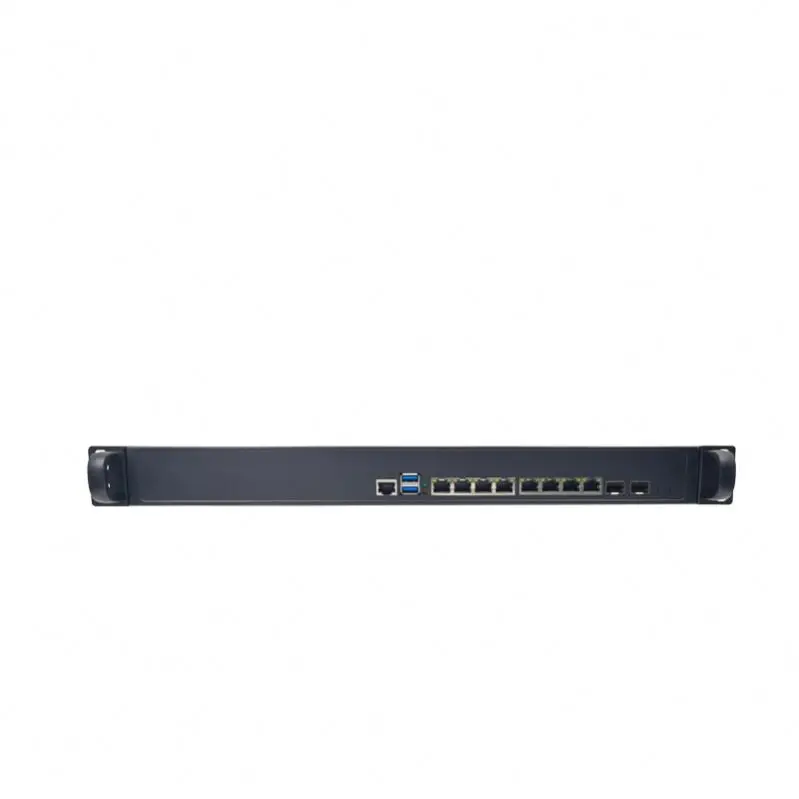 I5-3380M 1U firewall 8LAN 4*SFP 82574L/i225/i226 1/2.5Gbps 2*1G/10G SFP support i3 i5 i7 Pfsense PC security server