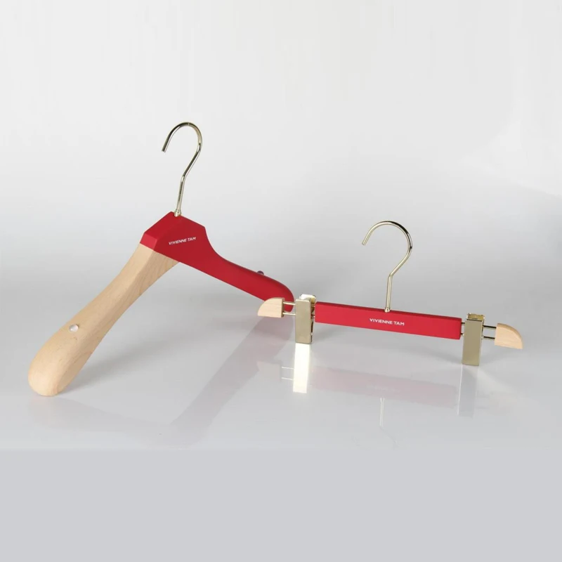 suit wood hangers