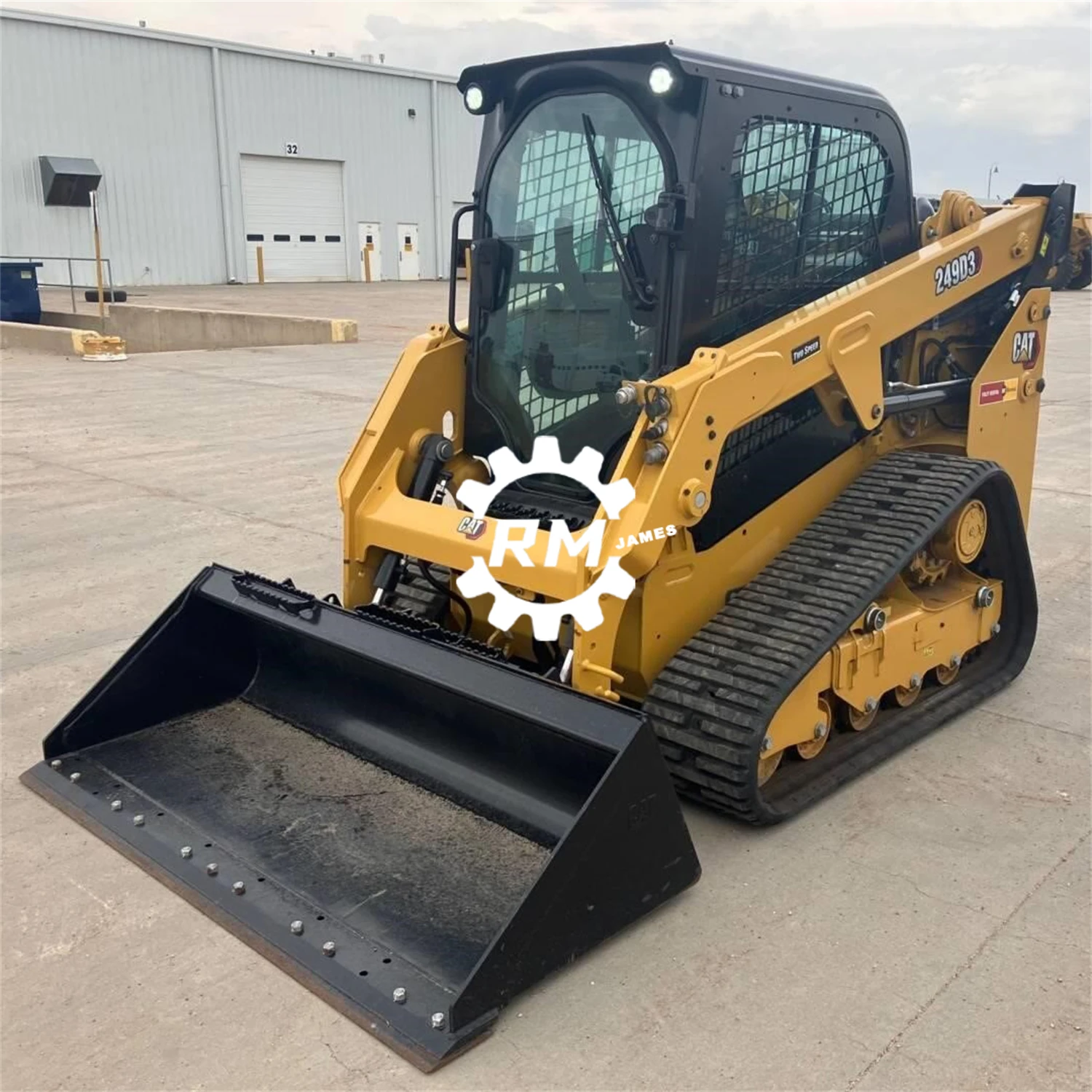 Оригинальный импортный погрузчик CAT249D3 с бортовым поворотом Лучшая цена поставщик напрямую завода б/у CAT 249D3 246C 246D 262D