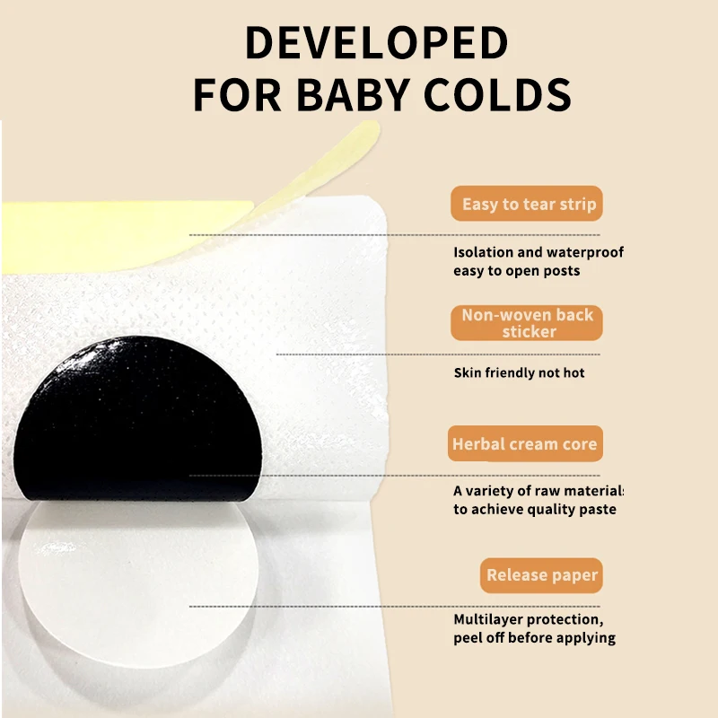 Manufacturers wholesale herbal medicine preparation of organic cough patch patch health care products