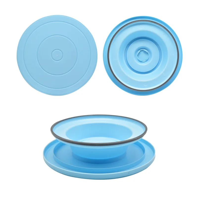 DIY Cake Turntable Baking Mold Plastic Cake Plate Rotating Round Cake Decorating Tools Rotary Table Pastry Supplies