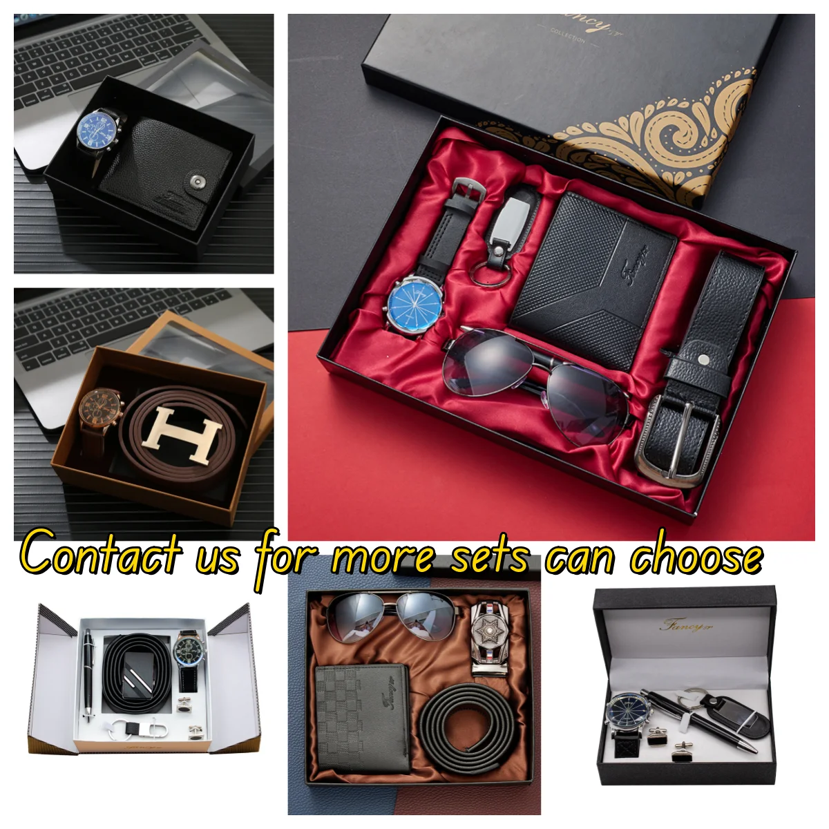 Travel Luxury Gift Set Boxes Bags Set For Men Set Small Business