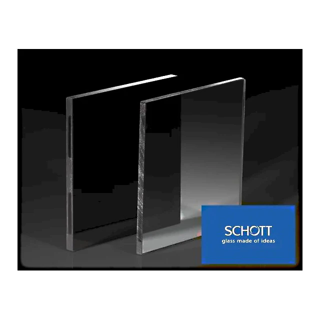 SCHOTT BF33 The agent of SCHOTT in China Germany SCHOTT BOROFLOAT 33, high borosilicate glass plate, 15mm, window glass