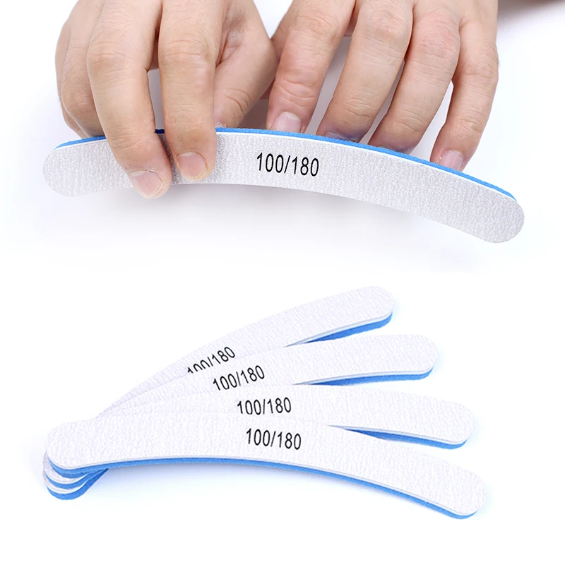 Banana Shape Cute Quality Finger Nail File Best Type 2 Ways Cheap Nail File