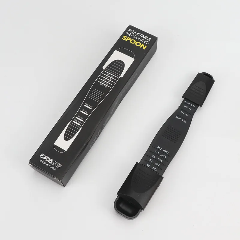Double Ends Scale Multi-Stalls Adjustable Measuring Spoon scoop for Baking Cooking Coffee Bean Sugar Salt Powder