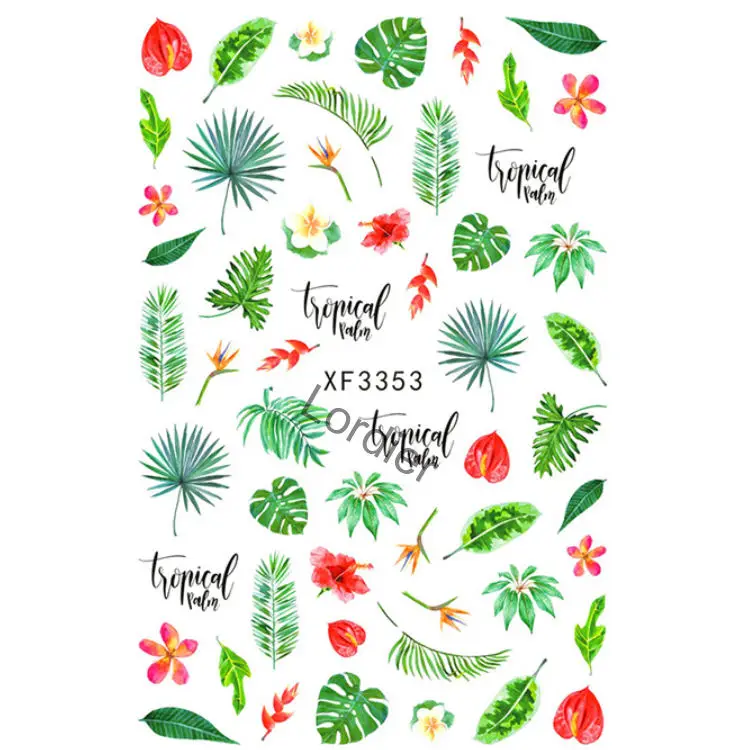 Semi Cured Gel Nail Sticker Semi Cured Gel Nail Sticker Uv 3d Design Finger Nail Sticker