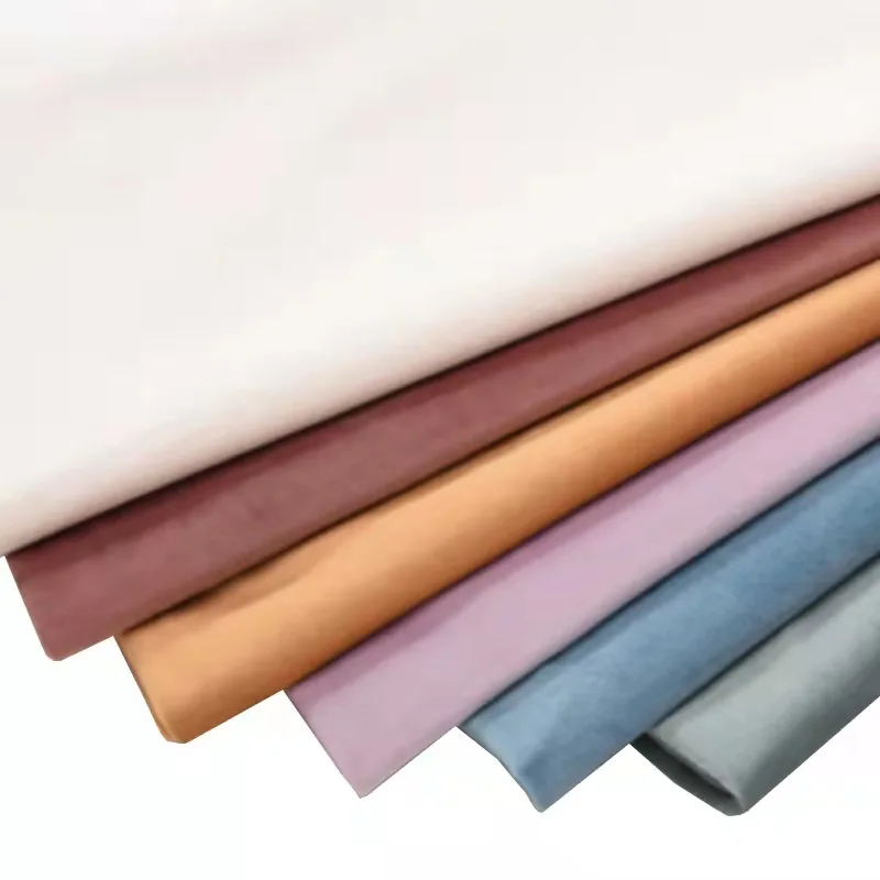 high quality 100% recycled pet fabric Polyester Holland Velvet recycled pet fabric