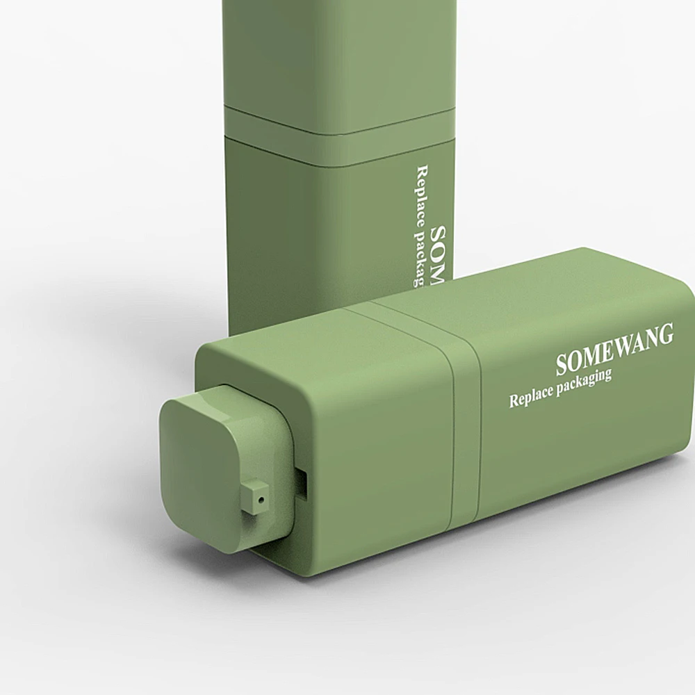 Airless Pump Bottle Portable Refillable 15ml 30ml 50ml Twist Plastic Lotion Bottle Customized Color