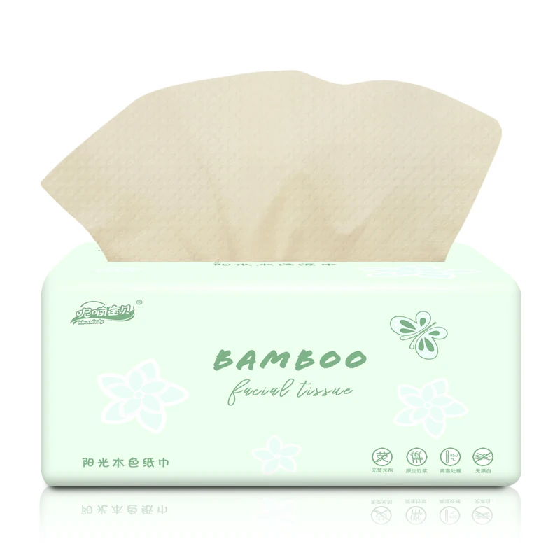Eco-friendly Bamboo Tissue Virgin Pulp Tissue Facial Newest Design Luxury Tissues