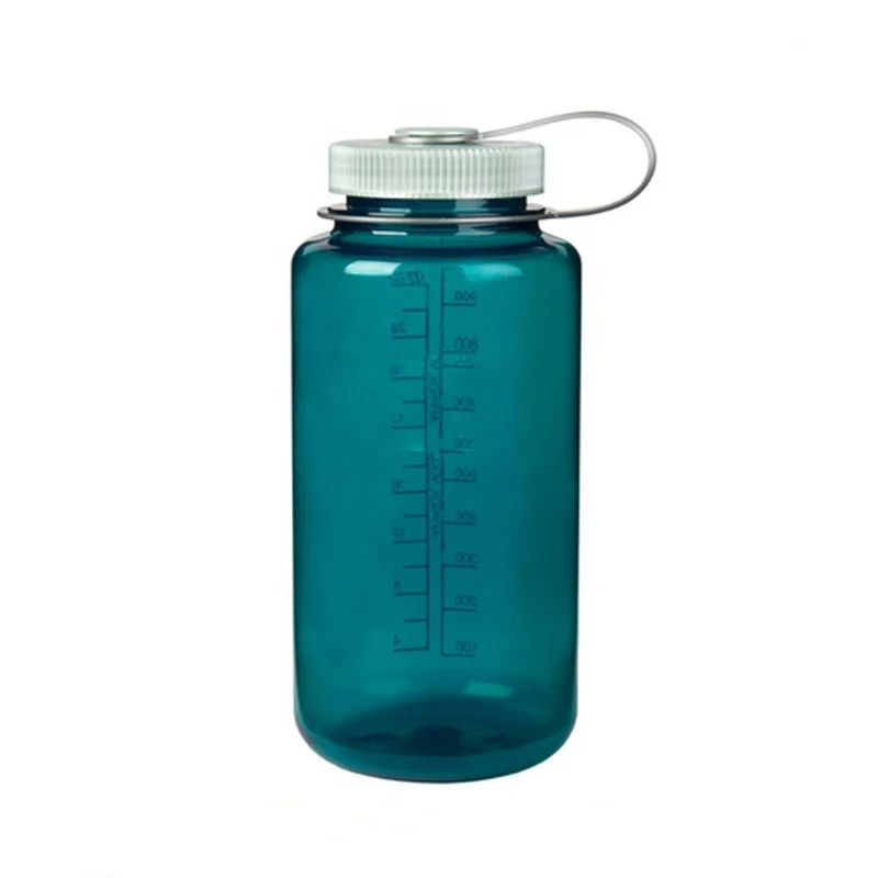 Factory Wholesale Hot Sale BPA Free Wide Tritan 1000ml Plastic Nalgene Water Bottles With Cap