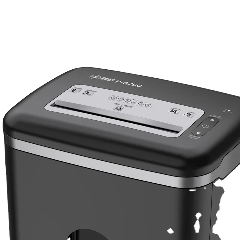 P-8760 Office Shredder Factory - optimized for maximum shredding efficiency in the office.
