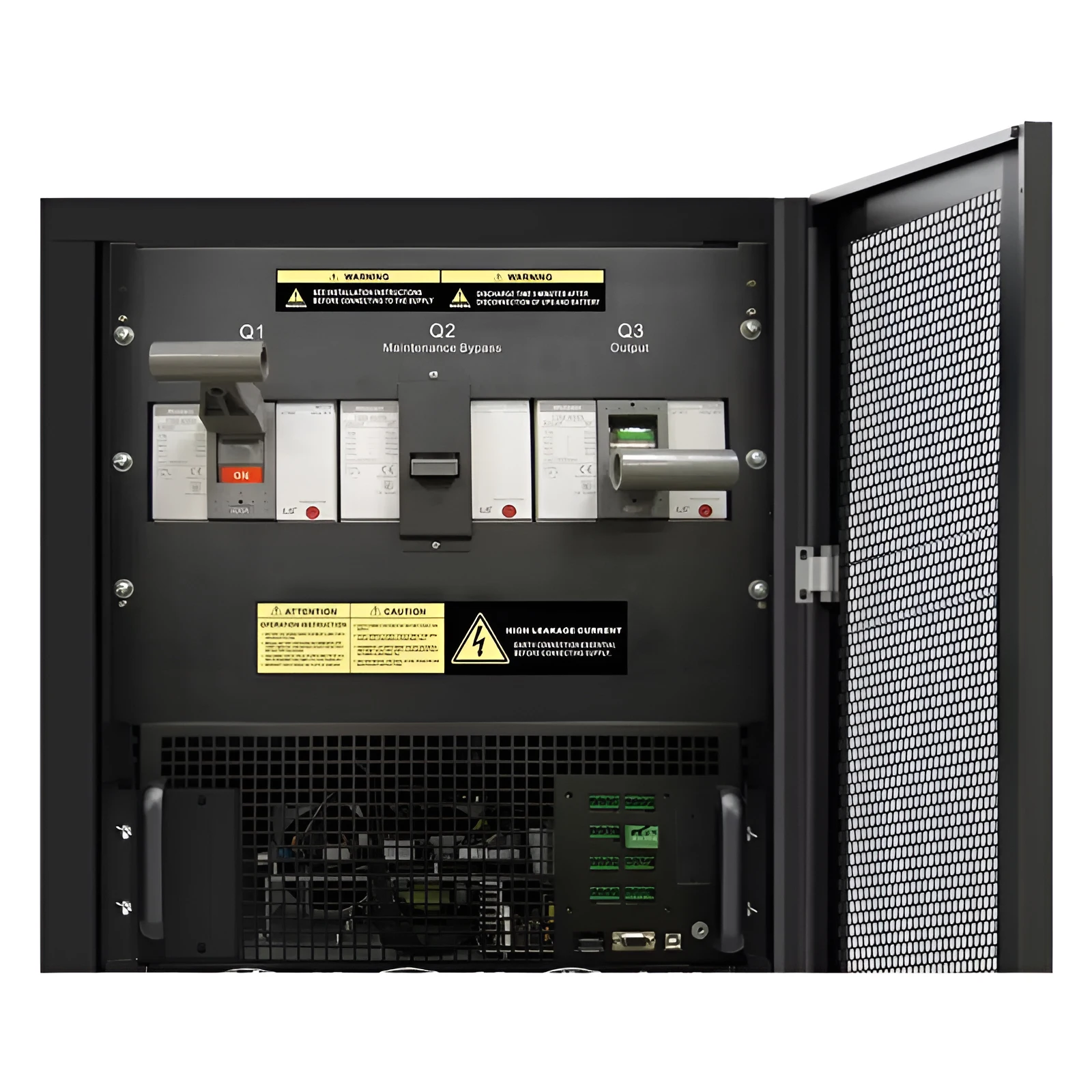 cwups 80kva 100kva 200kva industrial monitor online module ups for each lab and server