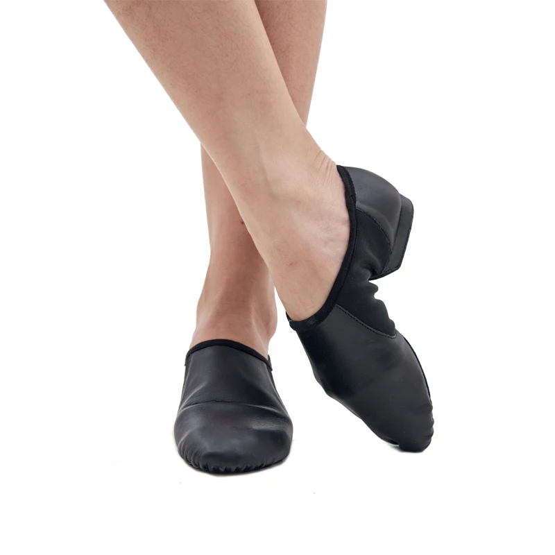 
Soft Leather Dance Shoes Split Sole Women Jazz Shoes Black and Tan 1 Week 100 Pairs 100% Cotton Cotton Fabric CN;JIA JSS031 Ting 