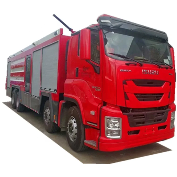Japan 8x4 technology New mobile Dry powder foam combined fire extinguishing and rescue fire truck