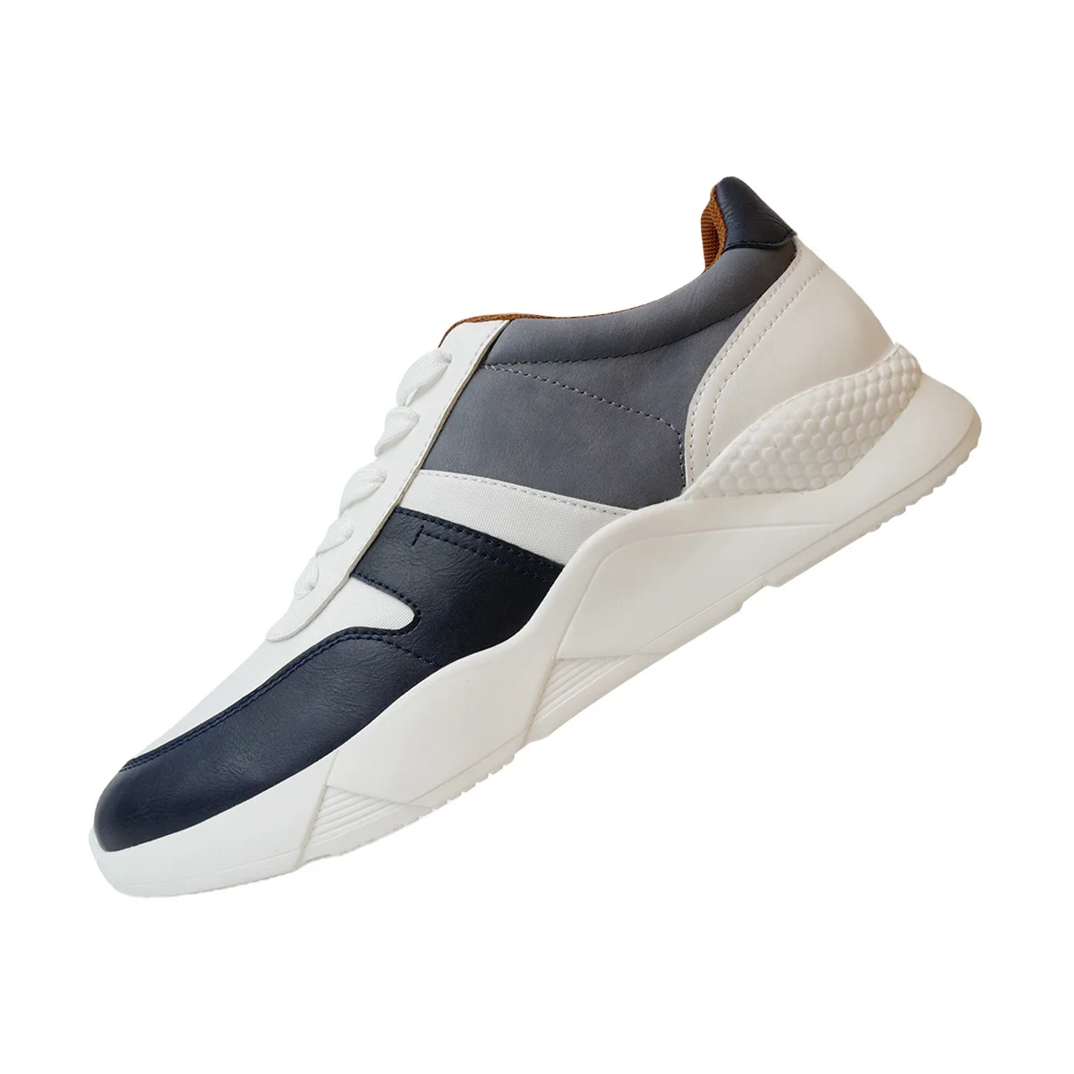 Мужская Спортивная обувь Baolite из искусственной кожи, новый дизайн, разные цвета, лето, осень, весна, шнуровка