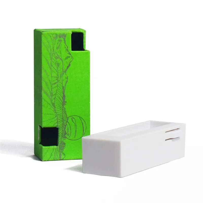 Custom printing UV coating foldable childproof paper boxes 1ml carts sliding drawer gift box packaging wholesale