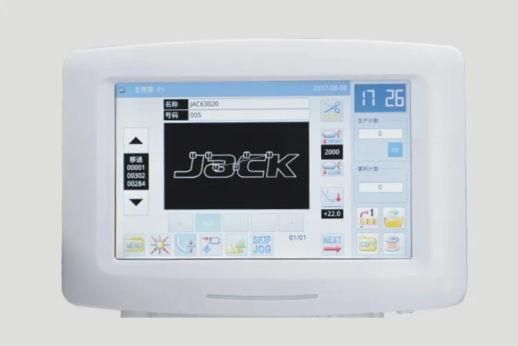 Jack Jk-T3020 Programmable Tacker Industrial Sewing Machine Eletronic Pattern Sewing Machine