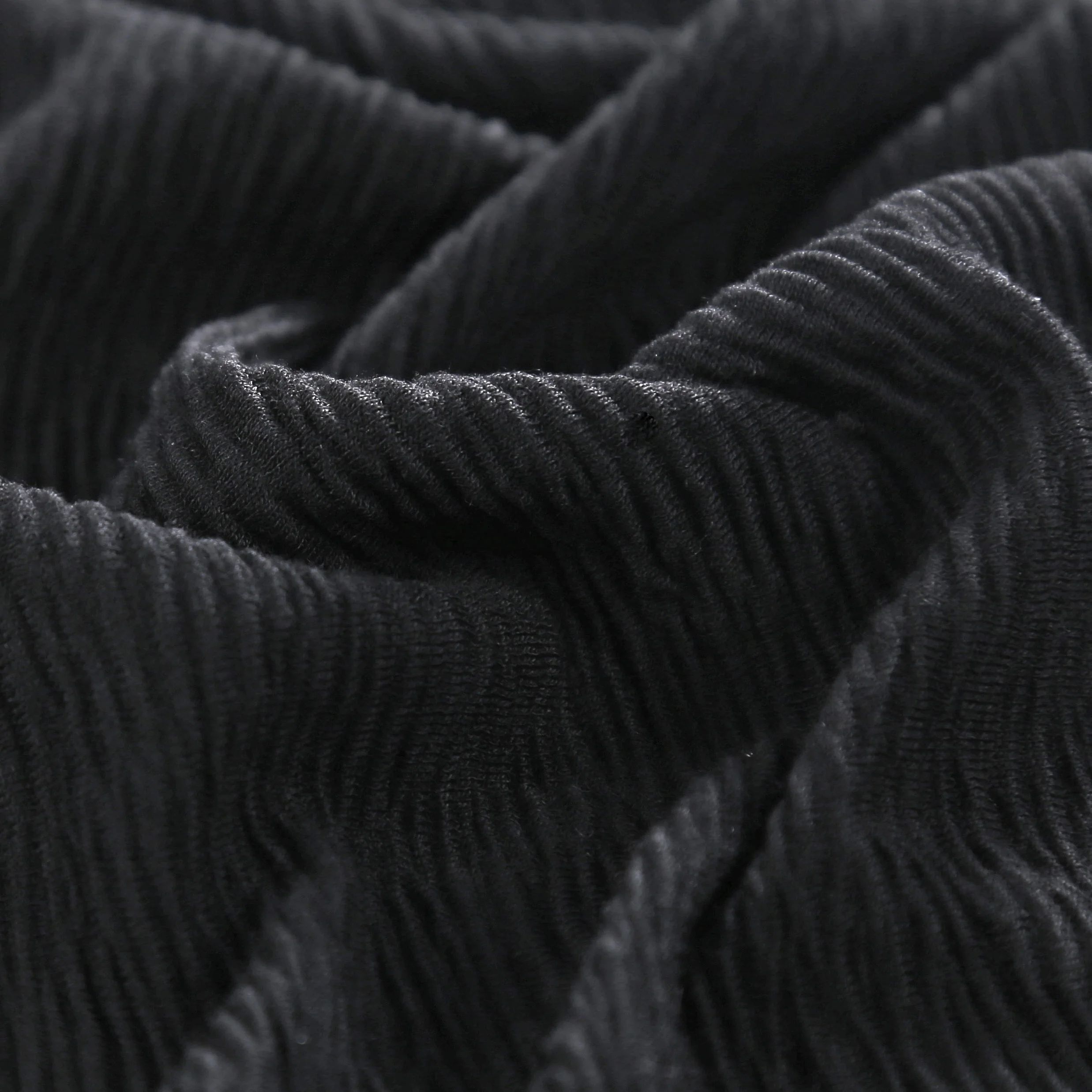 Spot fabric polyester spandex high elastic  wale corduroy home textile garment vertical stripe fabric