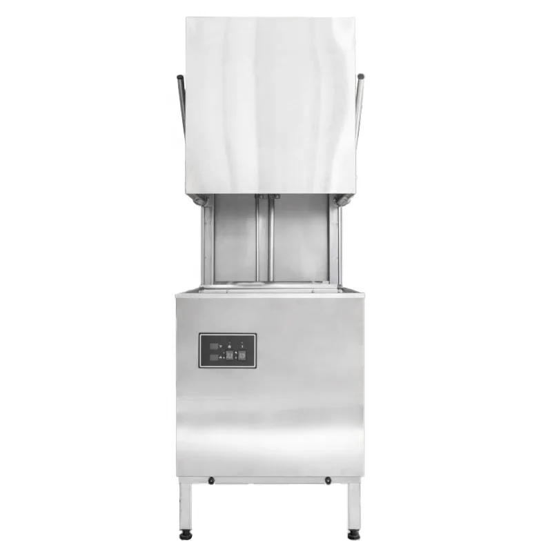 High Quality Commercial Dishwasher Machine Industrial Freestanding 380V Hood Type Dish Washer