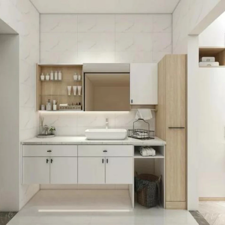 The LED light source cabinet is inlaid with a light bar hand sweep induction control switch to adjust brightness