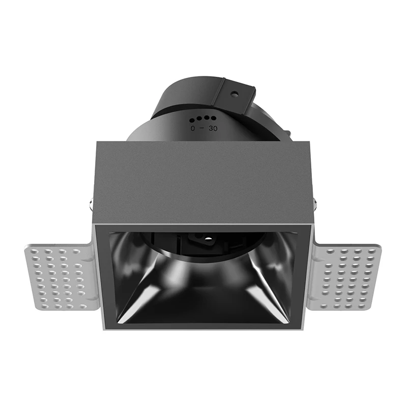 Factory Hot Deals GU10 MR16 Recessed LED Light Ceiling Adjustable Square LED Downlight