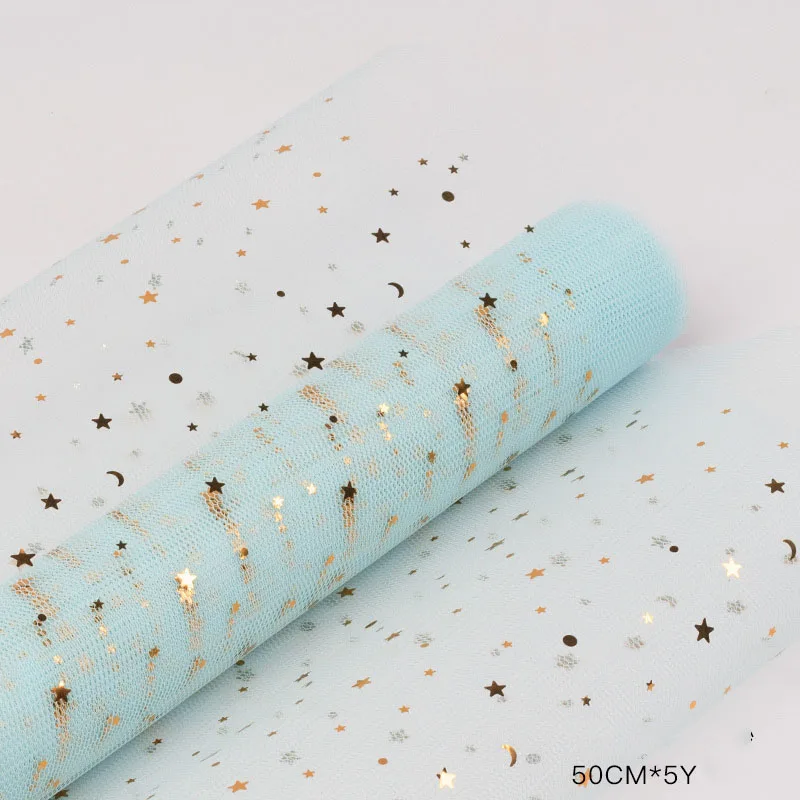 Korean star and moon yarn lollipop bouquet ping pong chrysanthemum diy material package flower paper flower wrapping paper