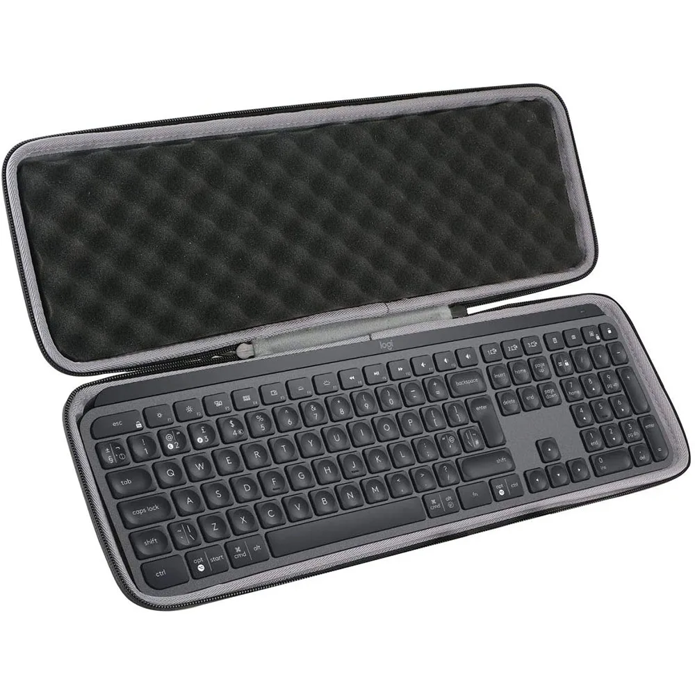 Hard Travel Case Replacement for Logitech MX Keys Advanced Wireless Illuminated Keyboard (Only Case)