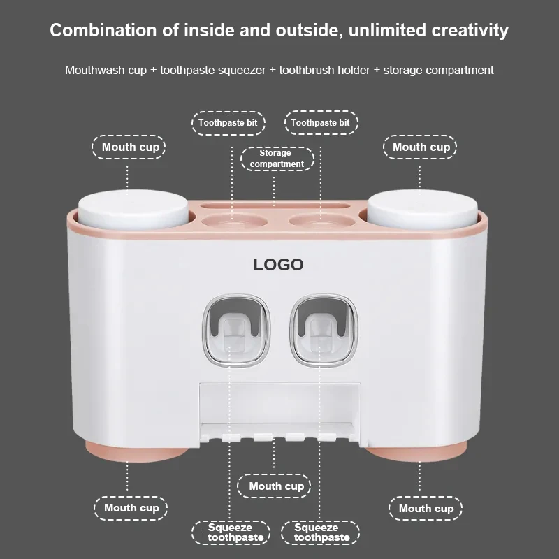 Держатель зубной щетки mason jar, крышка ningbo ecoc kelпа, новый материал, присоска для домашних животных, собак, Жевательная зубная палочка, самодозирующаяся УФ зубная щетка