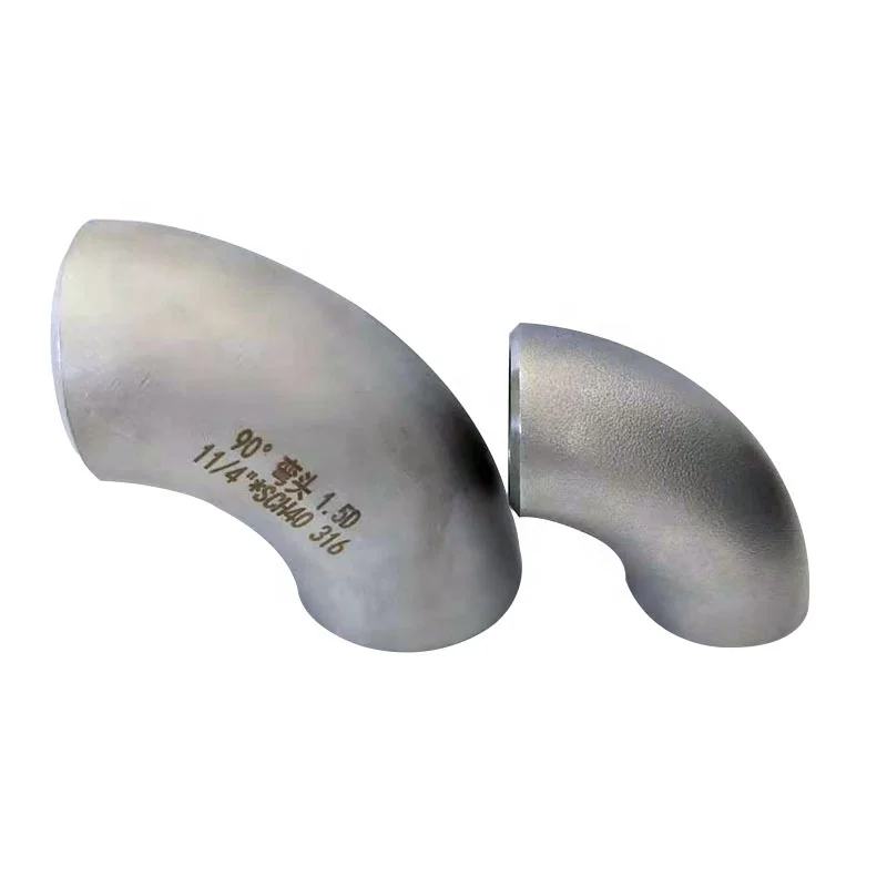 ASME B16.9 A234 WPB 45 градусов Подгонянный трубный фитинг локоть