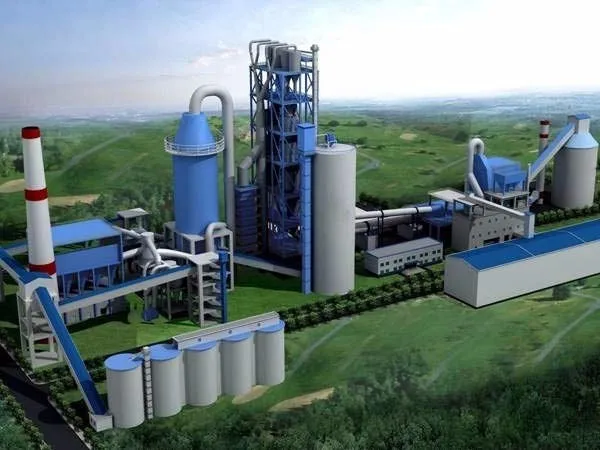 China cement making plant machinery / cement manufacturing equipment / cement production line