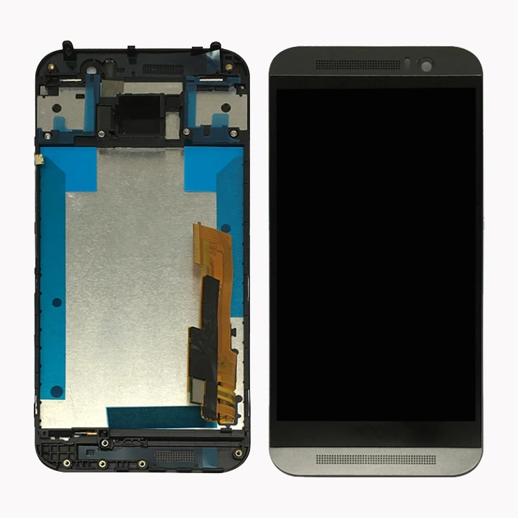 ЖК-дисплей для мобильного телефона Htc One M9, ЖК-дисплей с дигитайзером, сенсорным экраном и рамкой, черный, полный комплект