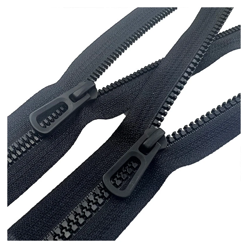 No.5 Resin Open And Long Zip Down Jacket Zippers For Sewing Extra Large Plastic Zipper