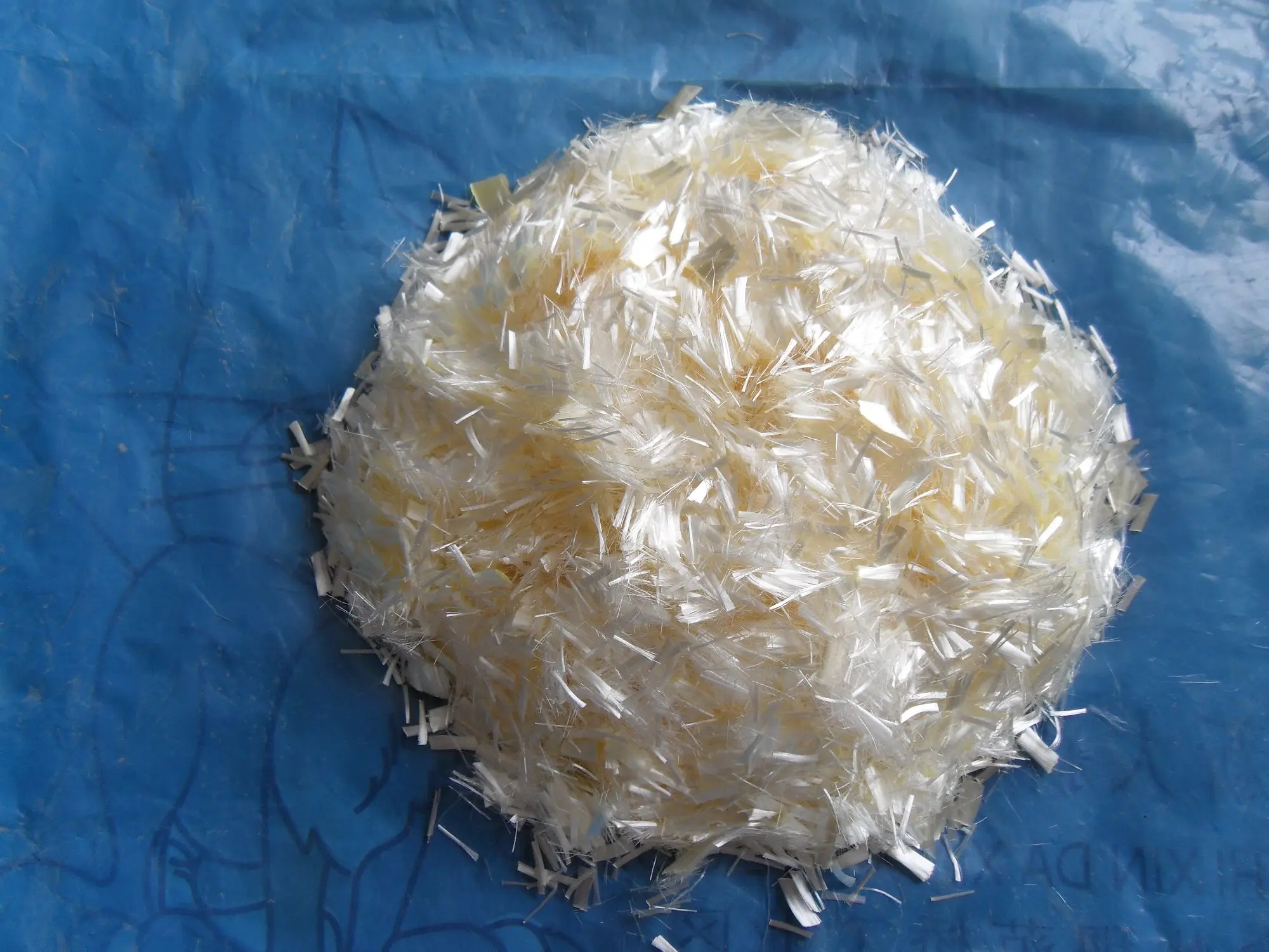 Wholesale high quality 100% Polypropylene pp  cut fiber  12 mm Micro Polypropylene Fiber Reinforced for concrete and building