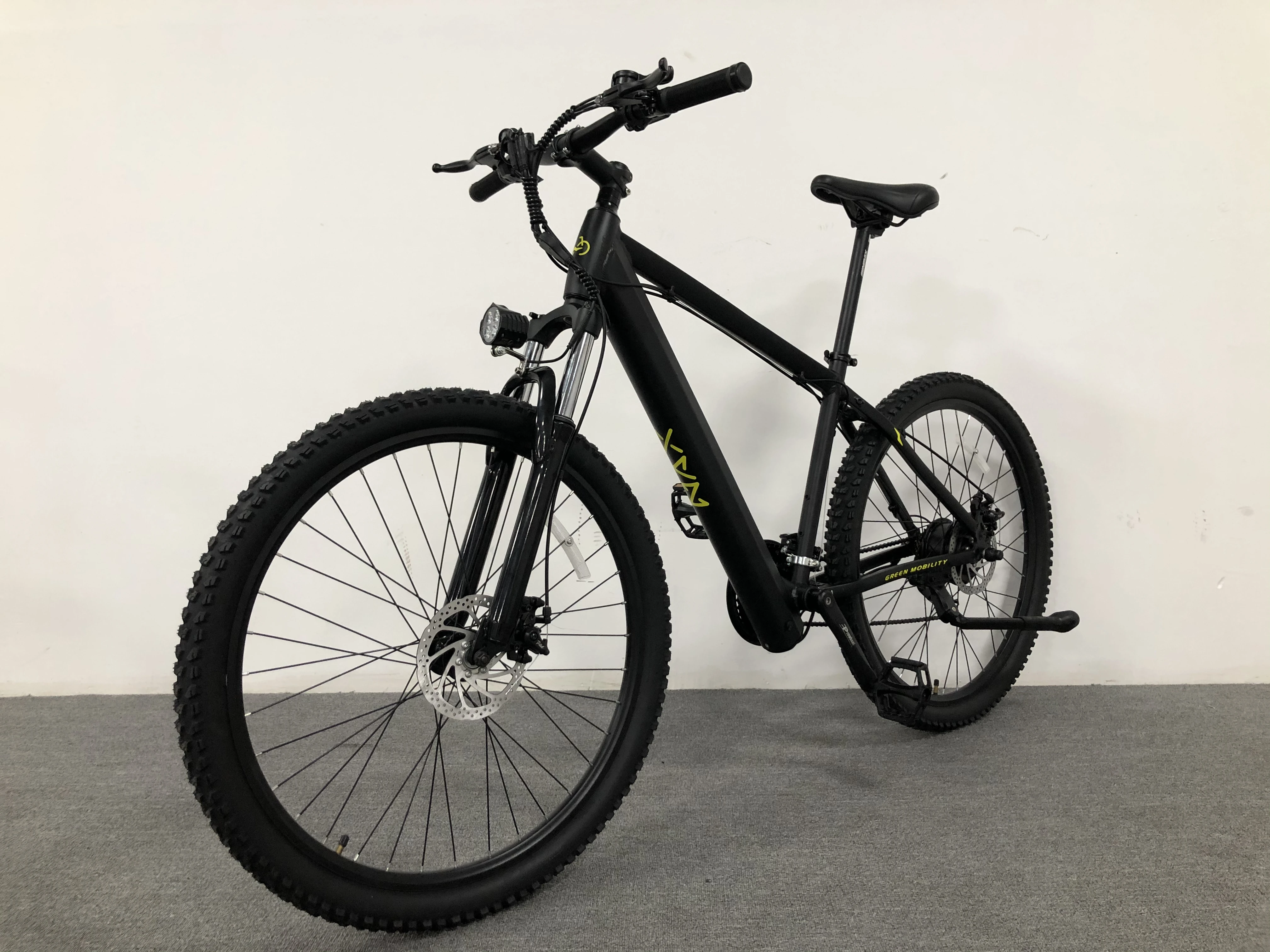 New Design Mountain Ebike 250W Aluminium Alloy Electric Bike With Full Suspension