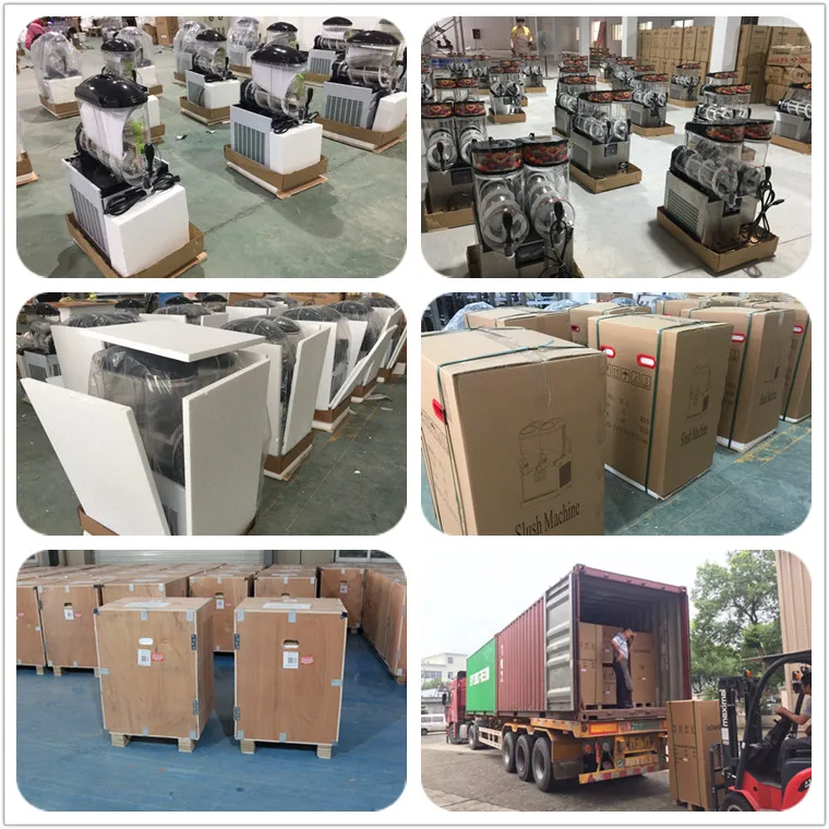 SPACE 3X12L ice slush cold drink machine granita frozen drink machine slushy slushee SC-3 CE approved